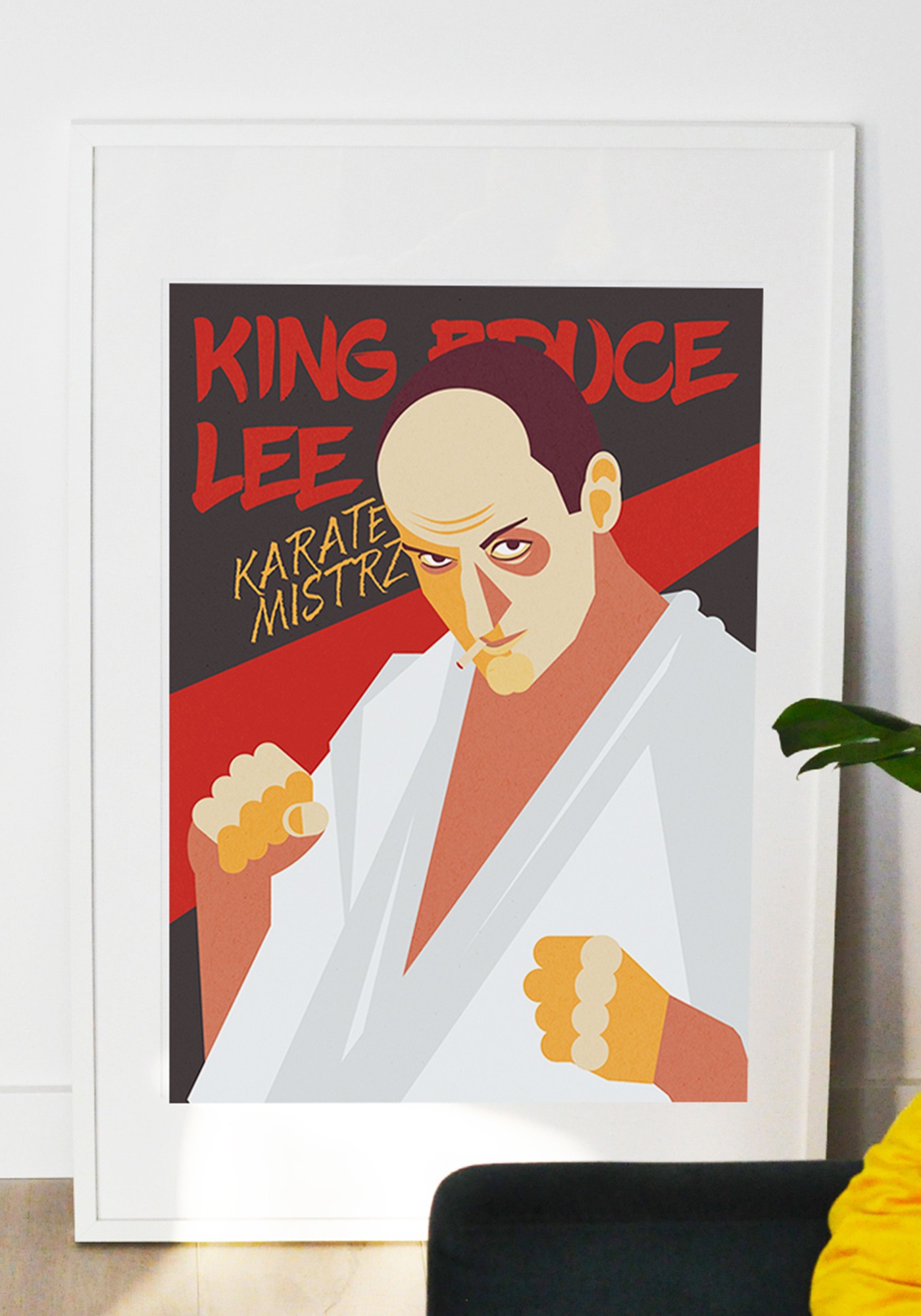Plakat King Bruce Lee - Plakatu